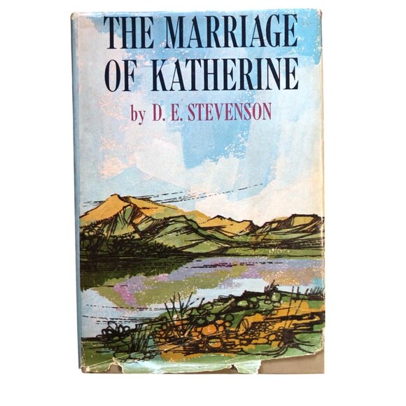 The Marriage Of Katherine D.E. Stevenson Hardcover Dust Jacket Vintage 1950s - Picture 1 of 9